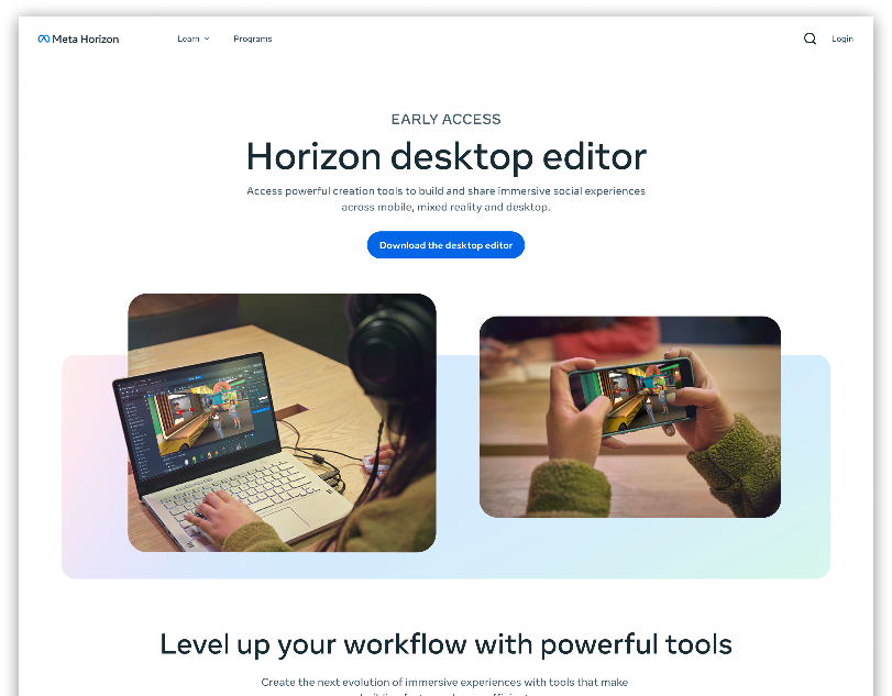 Horizon creator website